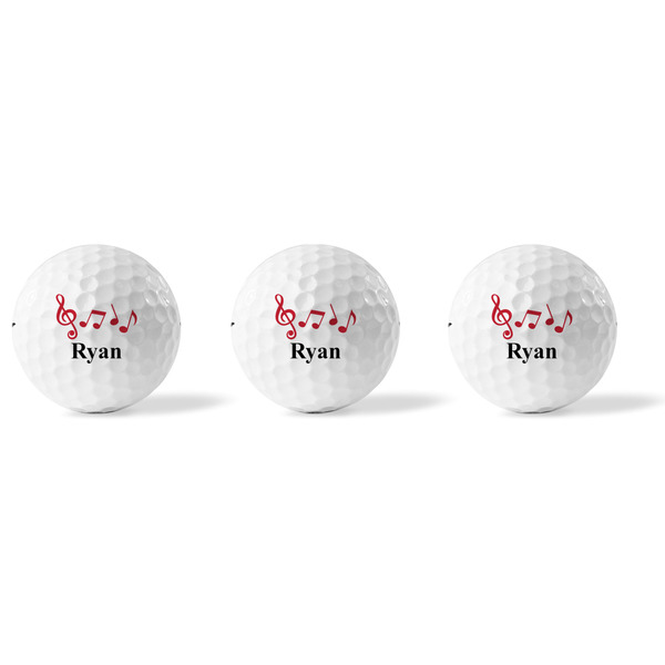 Musical Notes Golf Balls - Titleist - Set of 3 - APPROVAL