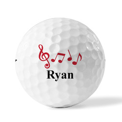 Musical Notes Golf Balls (Personalized)