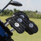 Musical Notes Golf Club Cover - Set of 9 - On Clubs