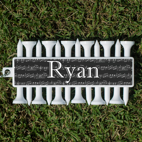 Custom Musical Notes Golf Tees & Ball Markers Set (Personalized)