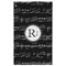 Musical Notes Golf Towel - Front (Large)