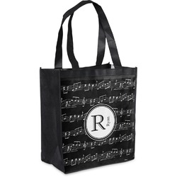 Musical Notes Grocery Bag (Personalized)