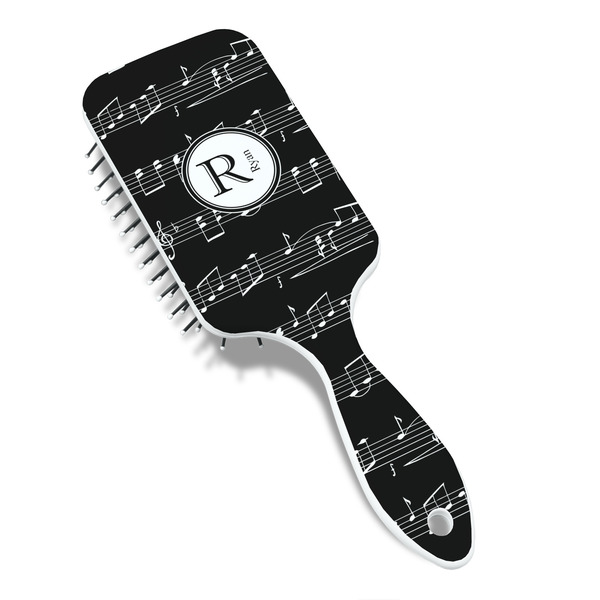Musical Notes Hair Brush - Angle View