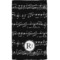 Musical Notes Hand Towel (Personalized) Full