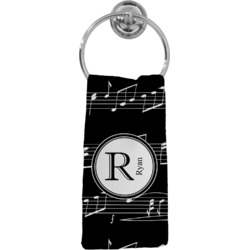 Musical Notes Hand Towel - Full Print (Personalized)