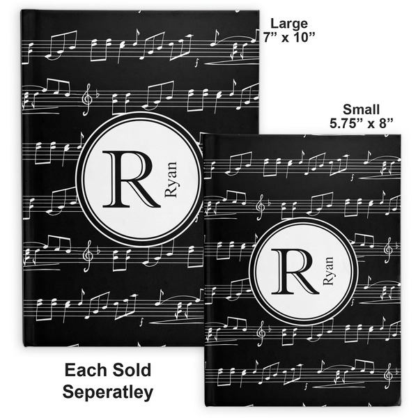 Musical Notes Hard Cover Journal - Compare