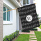 Musical Notes House Flags - Double Sided - LIFESTYLE