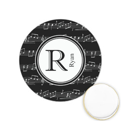 Musical Notes Printed Cookie Topper - 1.25" (Personalized)