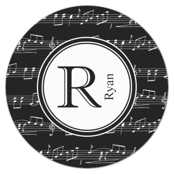 Musical Notes Icing Circle - XSmall - Single