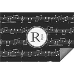 Musical Notes Indoor / Outdoor Rug - 5'x8' (Personalized)