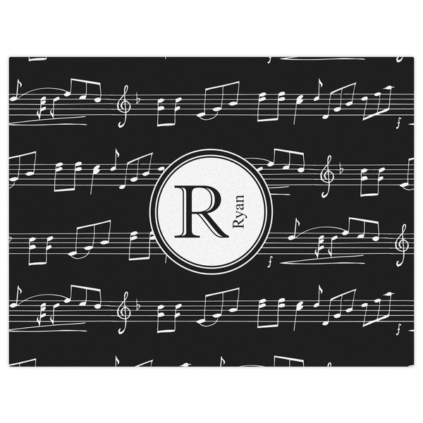 Musical Notes Indoor / Outdoor Rug - 6'x8' - Front Flat