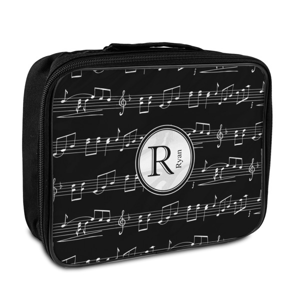 Custom Musical Notes Insulated Lunch Bag (Personalized)