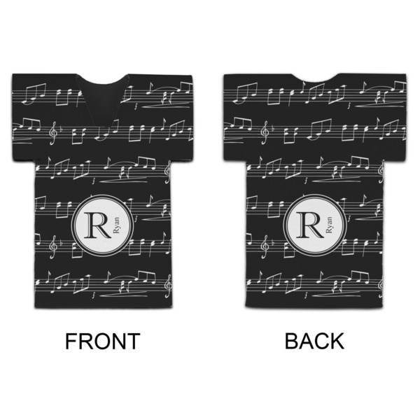 Musical Notes Jersey Bottle Cooler - APPROVAL