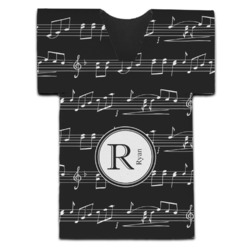 Musical Notes Jersey Bottle Cooler (Personalized)
