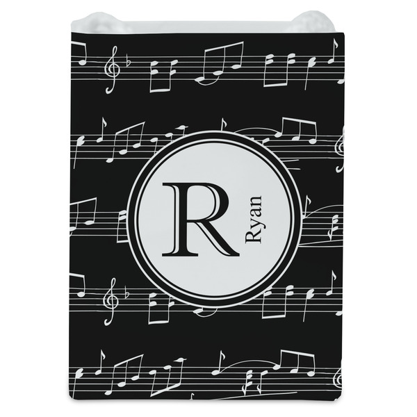 Musical Notes Jewelry Gift Bag - Matte - Front
