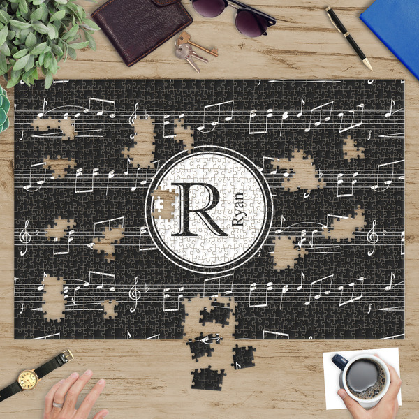 Musical Notes Jigsaw Puzzle 1014 Piece - In Context