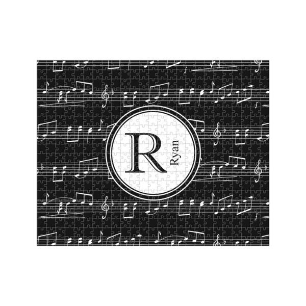 Custom Musical Notes 500 pc Jigsaw Puzzle (Personalized)