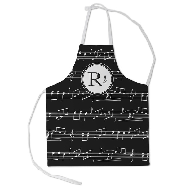 Custom Musical Notes Kid's Apron - Small (Personalized)
