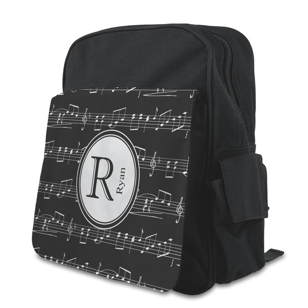 Custom Musical Notes Preschool Backpack (Personalized)