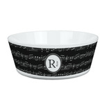Musical Notes Kid's Bowl (Personalized)