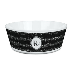 Musical Notes Kid's Bowl (Personalized)