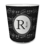 Musical Notes Plastic Tumbler 6oz (Personalized)