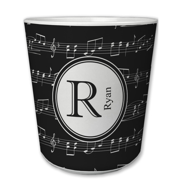 Custom Musical Notes Plastic Tumbler 6oz (Personalized)