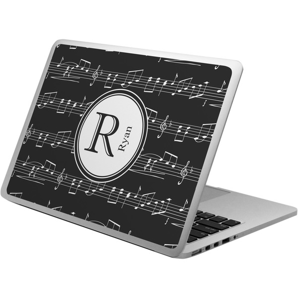 Custom Musical Notes Laptop Skin - Custom Sized (Personalized)