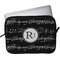 Musical Notes Laptop Sleeve (13" x 10")