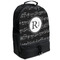 Musical Notes Large Backpack - Black - Angled View