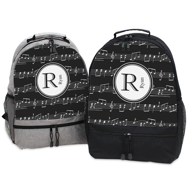 Musical Notes Large Backpacks - Both