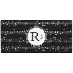 Musical Notes 3XL Gaming Mouse Pad - 35" x 16" (Personalized)