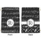 Musical Notes Large Laundry Bag - Front & Back View