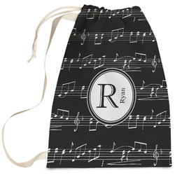 Musical Notes Laundry Bag - Large (Personalized)