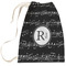 Musical Notes Large Laundry Bag - Front View