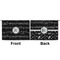 Musical Notes Large Zipper Pouch Approval (Front and Back)