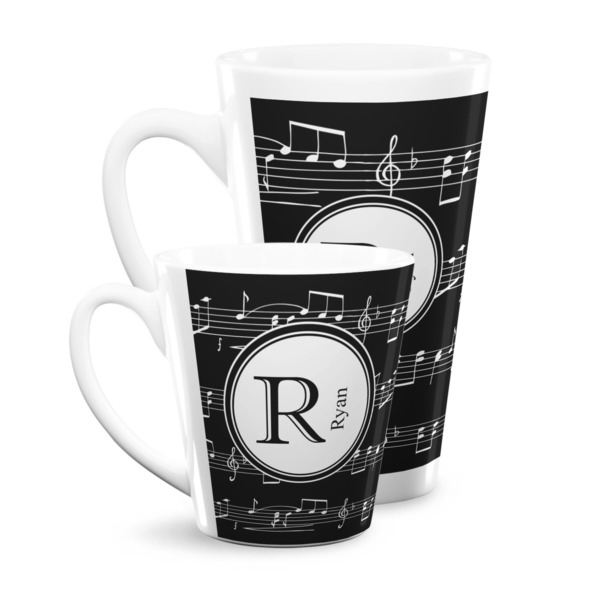 Musical Notes Latte Mugs Main