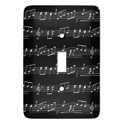 Musical Notes Light Switch Cover (Personalized)