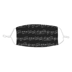 Musical Notes Kid's Cloth Face Mask (Personalized)