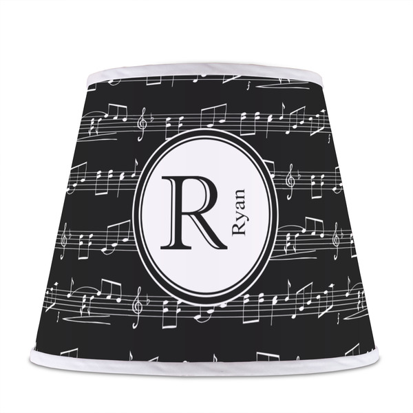 Musical Notes Poly Film Empire Lampshade - Front View