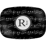 Musical Notes Melamine Platter (Personalized)