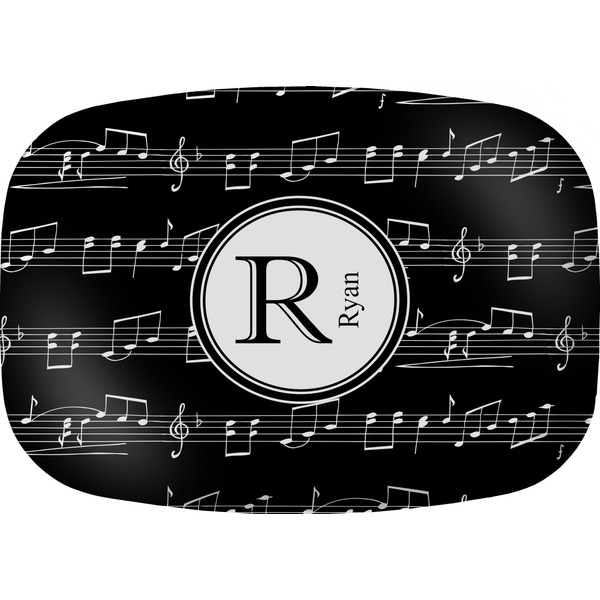 Custom Musical Notes Melamine Platter (Personalized)