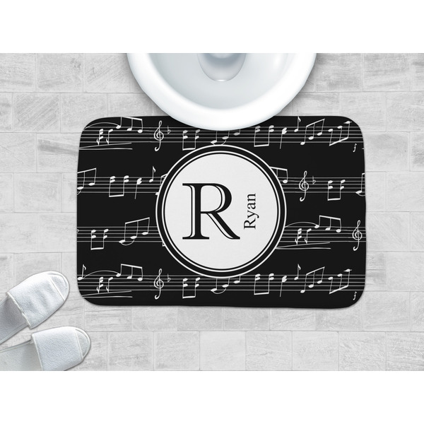 Musical Notes Memory Foam Bath Mat - LIFESTYLE 34x21