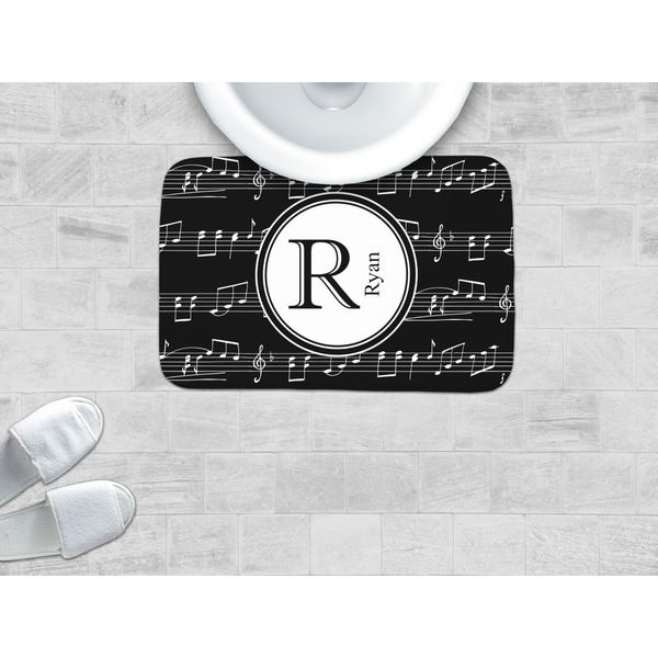 Musical Notes Memory Foam Bath Mat - LIFESTYLE