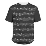 Musical Notes Men's Crew T-Shirt - 2X Large