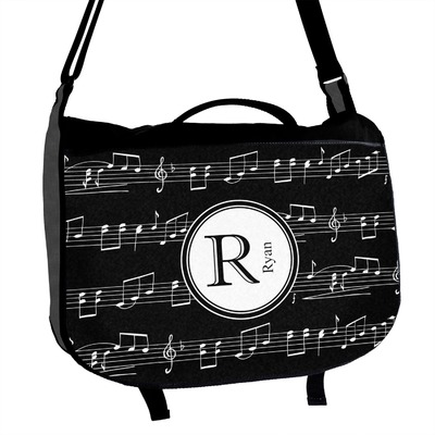 Musical Notes Messenger Bag (Personalized)