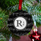 Musical Notes Metal Ball Ornament - Lifestyle