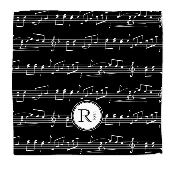 Custom Musical Notes Microfiber Dish Rag (Personalized)