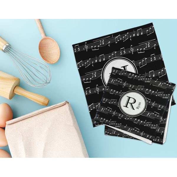 Musical Notes Microfiber Dish Rag - LIFESTYLE