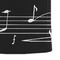 Musical Notes Microfiber Dish Towel - DETAIL